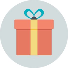 商务图标 礼物图标 礼盒图标 