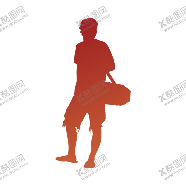 编号：23722409162309553304【酷图网】源文件下载-背包男性