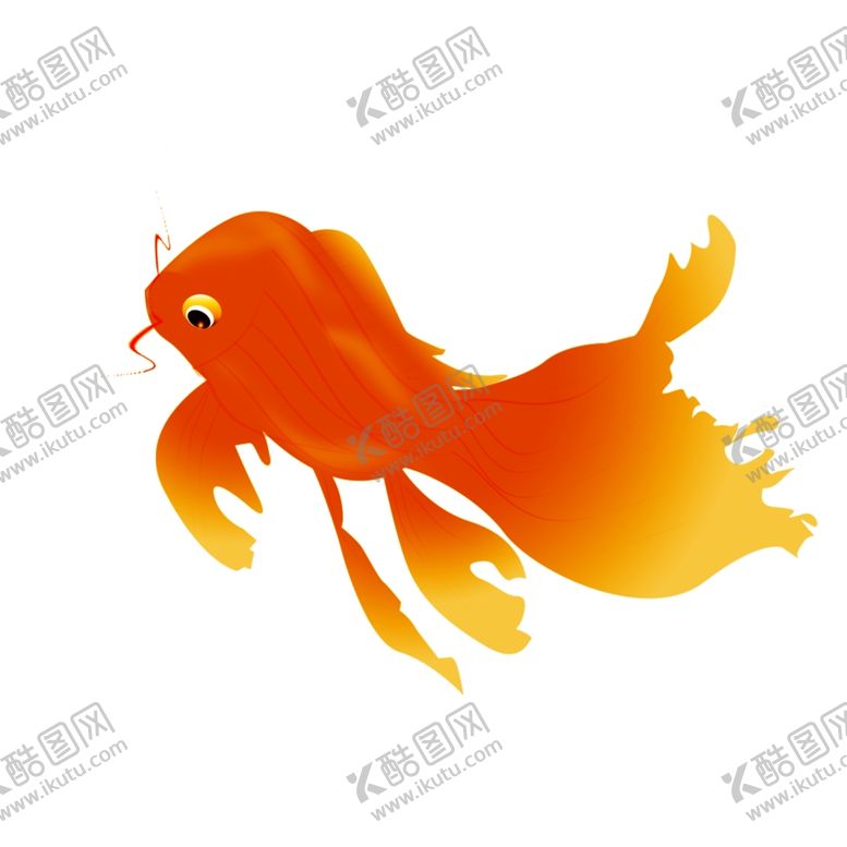 编号：88833503151008528004【酷图网】源文件下载-金鱼插画