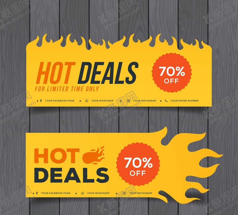 编号：15069110051122109089【酷图网】源文件下载-火焰促销