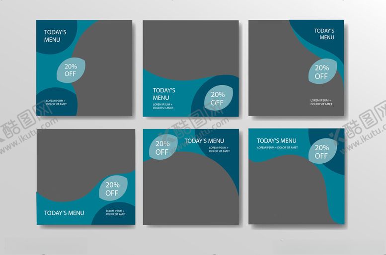 编号：34869404042115144516【酷图网】源文件下载-蓝色系宣传册设计模板