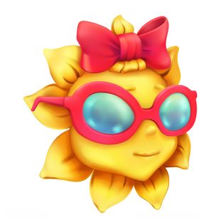 夏日太阳素材