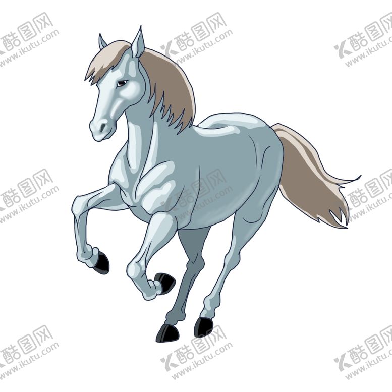 编号：46138804202352515456【酷图网】源文件下载-卡通马