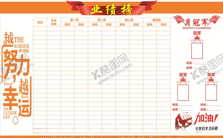 编号：88294909251812403571【酷图网】源文件下载-业绩榜