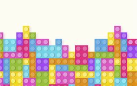 乐高积木背景