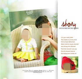 童年儿童周岁纪念相册PSD模板