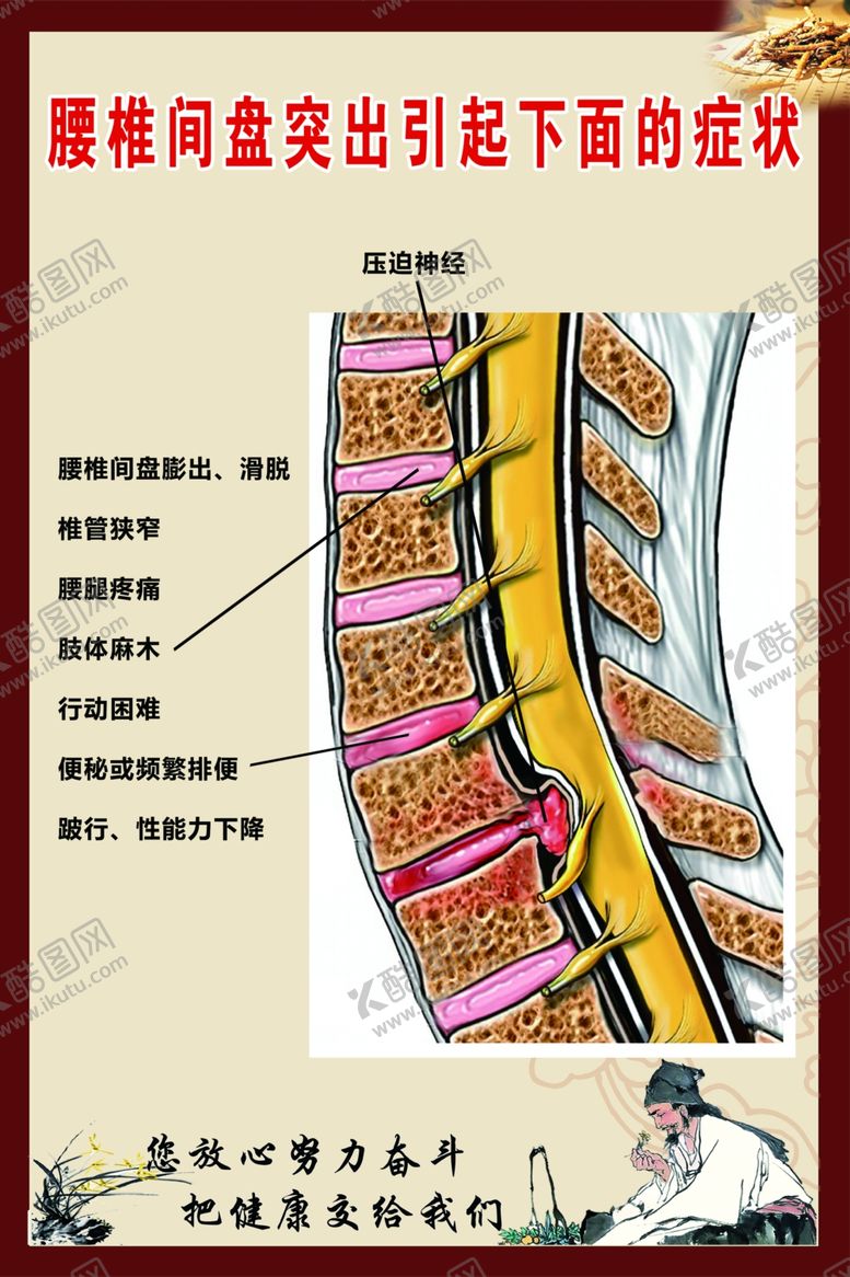 编号：88824110050103176494【酷图网】源文件下载-腰间盘突出