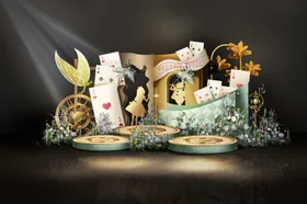 婚礼效果图迎宾区照片墙订宴素材