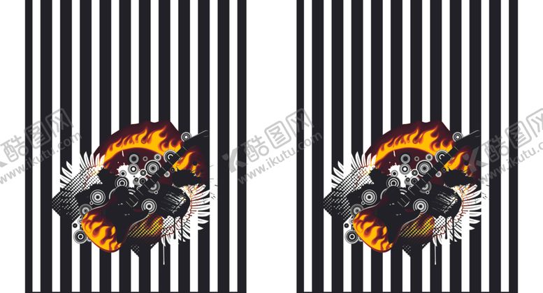 编号：22988910161158534706【酷图网】源文件下载-大牌音乐主题印花