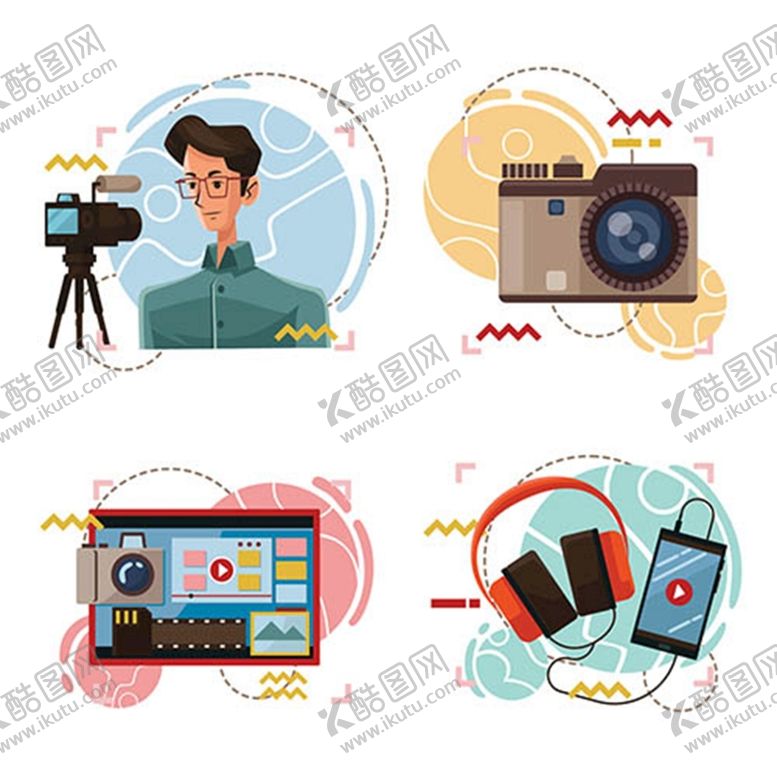 编号：50748610110639124026【酷图网】源文件下载-媒体工作人物
