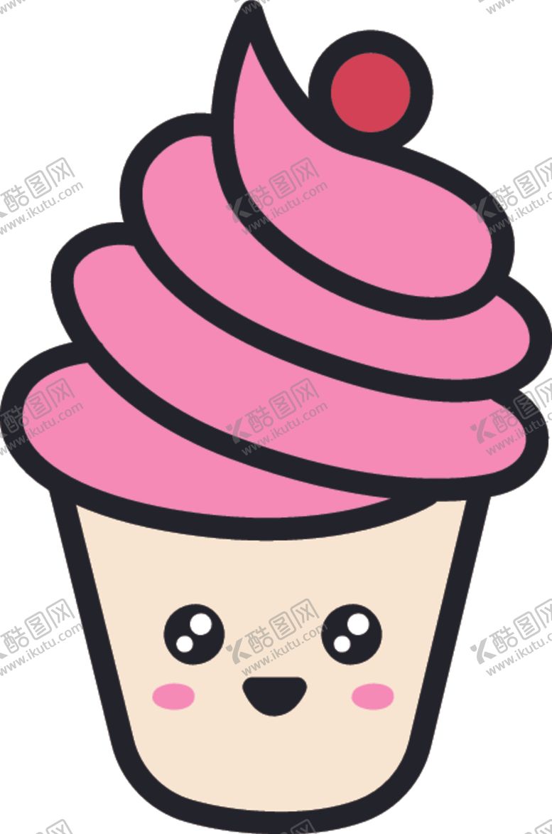 编号：95818210020452239384【酷图网】源文件下载-卡哇伊美食