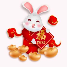 兔年吉祥福新年送福