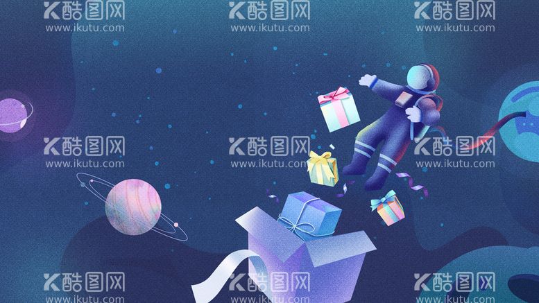 编号：93561009200702223786【酷图网】源文件下载-宇宙 星空 宇航员