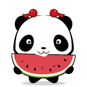 卡通熊猫