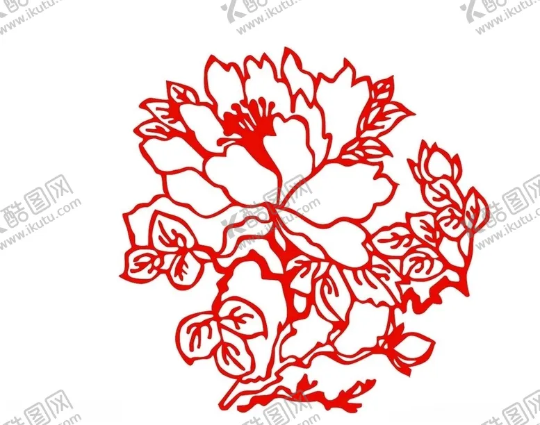 编号：58621307010534409287【酷图网】源文件下载-牡丹花矢量图