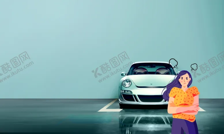 编号：43993209191522211871【酷图网】源文件下载-成语解读车位刷屏