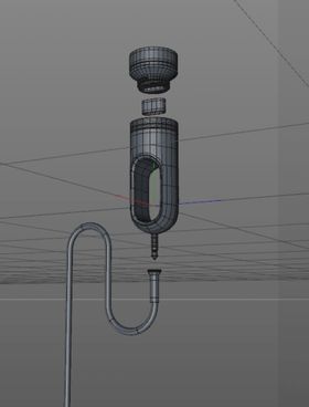 C4D模型呼吸机