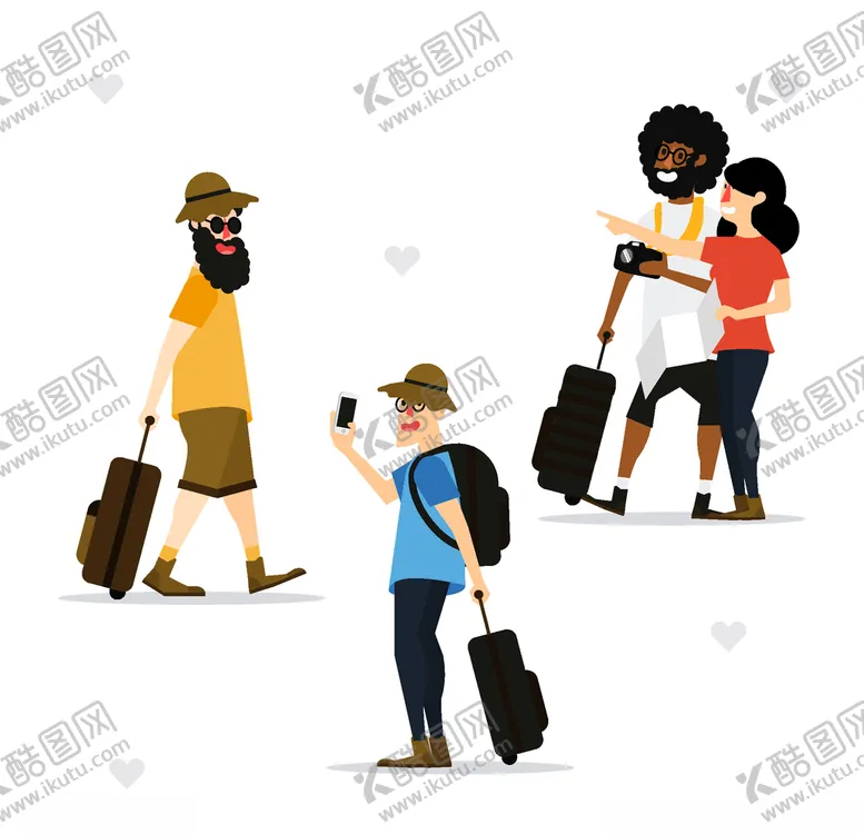 编号：77149106171023296195【酷图网】源文件下载-旅客游客