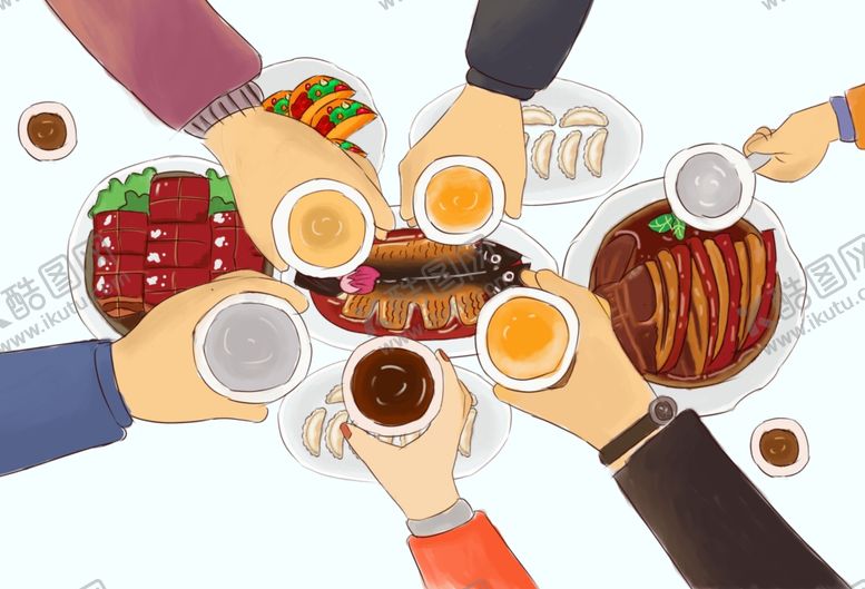 编号：82675609150639463482【酷图网】源文件下载-卡通家庭