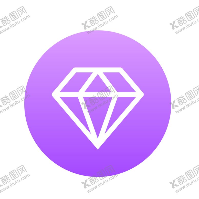 编号：10090807140223307973【酷图网】源文件下载-手绘钻石宝石水晶珠宝免扣素材