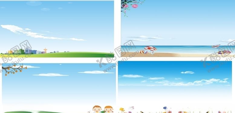 编号：92987605011858006230【酷图网】源文件下载-卡通展板背景