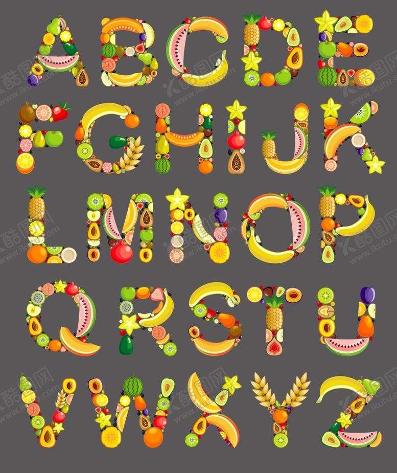 编号：31424710012326048176【酷图网】源文件下载-字母