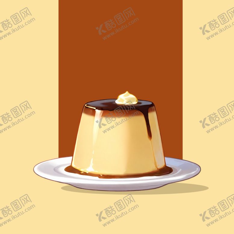 编号：61432303011126352115【酷图网】源文件下载-手绘布丁