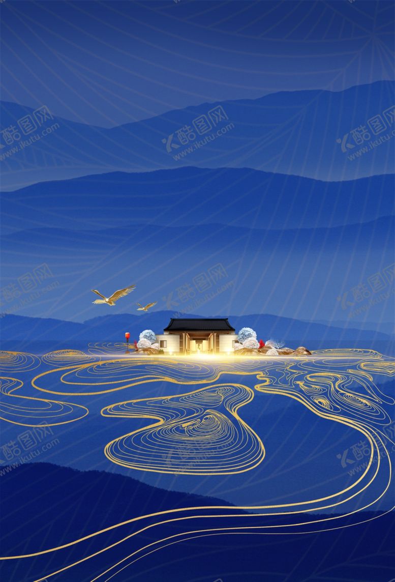 编号：87031209210421259468【酷图网】源文件下载-地产活动背景海报素材
