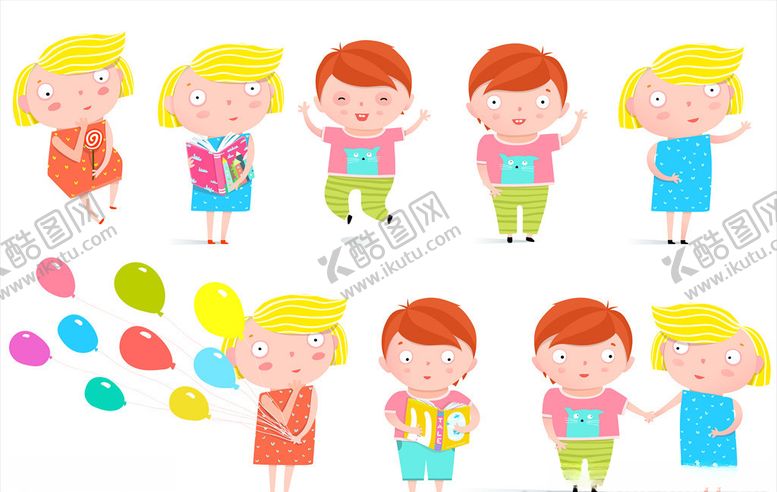 编号：76500309261622513263【酷图网】源文件下载-卡通人物