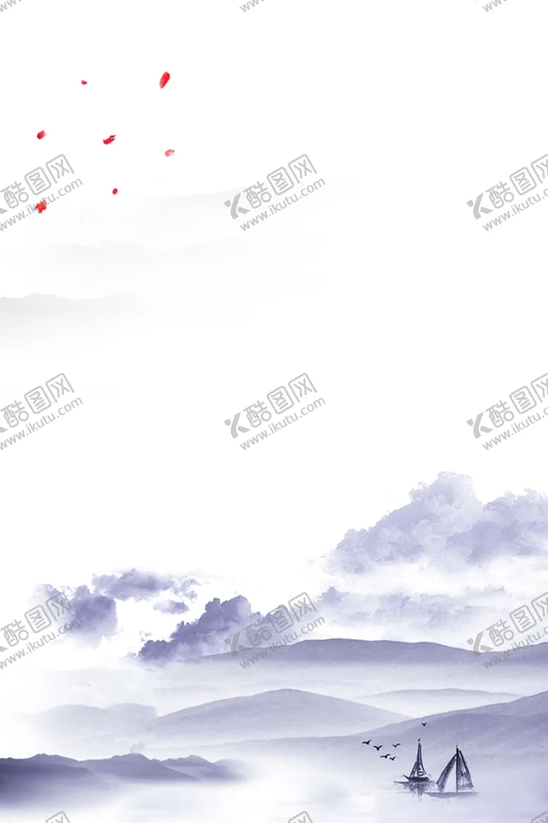 编号：32308001121910243864【酷图网】源文件下载-水墨背景