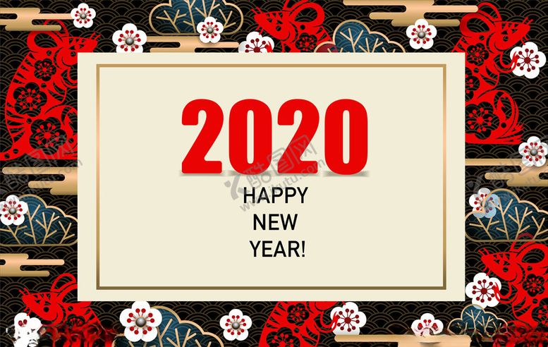 编号：96469807140539441498【酷图网】源文件下载-2020新年