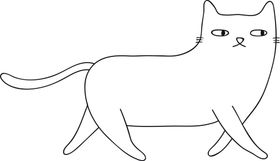 手绘卡通猫宠物美容宠物俱乐部宠物用品宠物护理