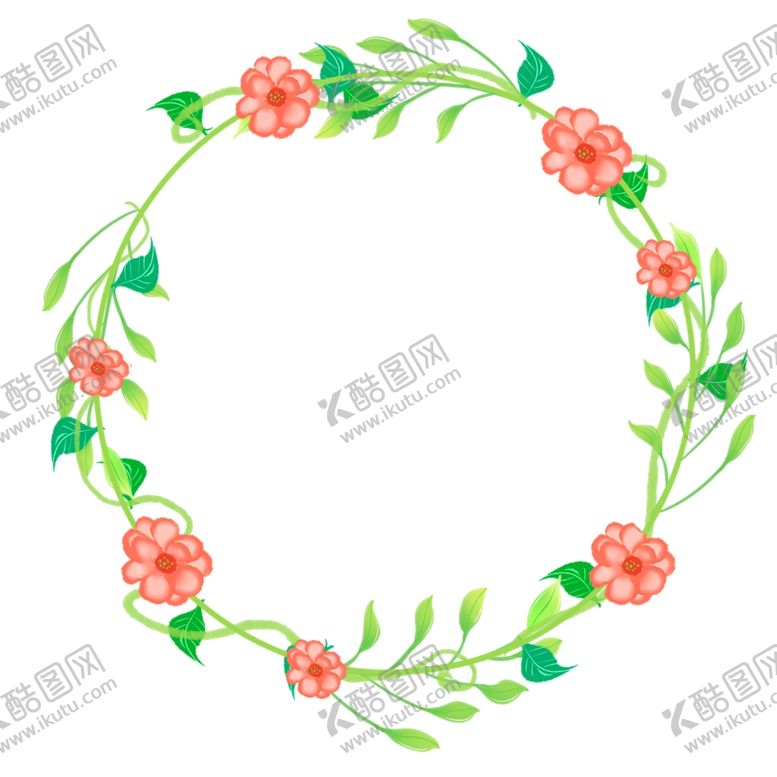 编号：78853010191841536647【酷图网】源文件下载-花环