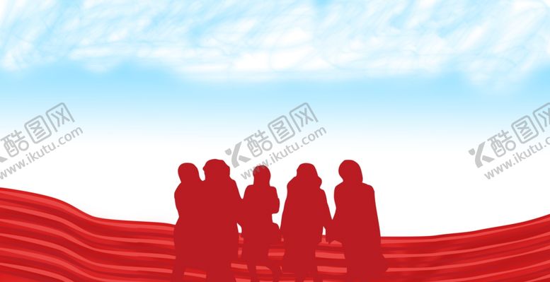 编号：83803503221818331112【酷图网】源文件下载-三八背景