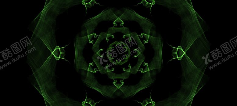 编号：29314910070244581658【酷图网】源文件下载-绿色光幻图