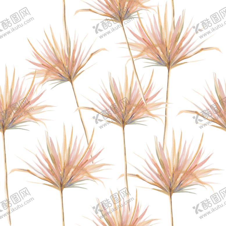 编号：29317310131725584097【酷图网】源文件下载-夏日热带水彩花朵