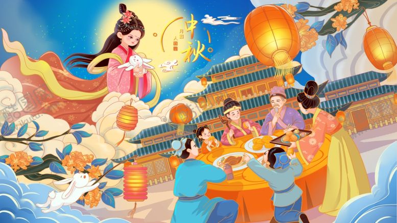 编号：19282011020113426965【酷图网】源文件下载-中秋节海报