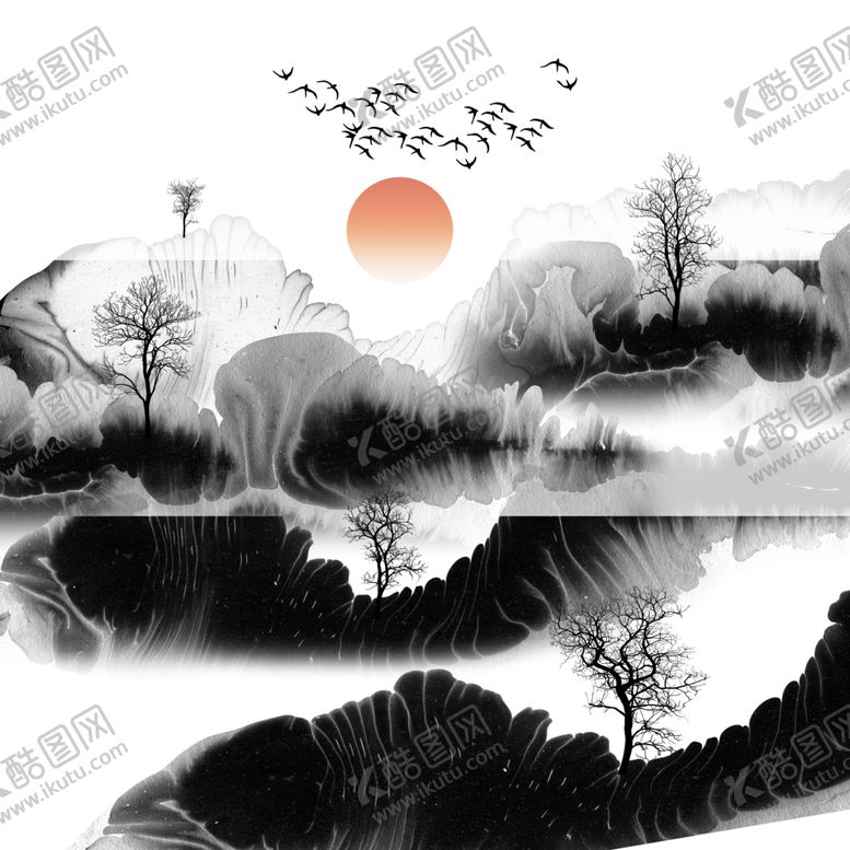 编号：17854207141506175841【酷图网】源文件下载-中国山水装饰画