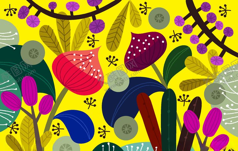 编号：75986510051513399881【酷图网】源文件下载-植物背景