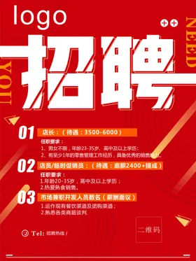 招聘海报