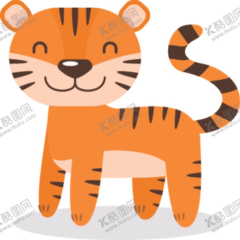 编号：95482606160540592899【酷图网】源文件下载-卡通老虎