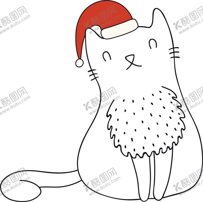 编号：73587309190232147390【酷图网】源文件下载-手绘卡通猫