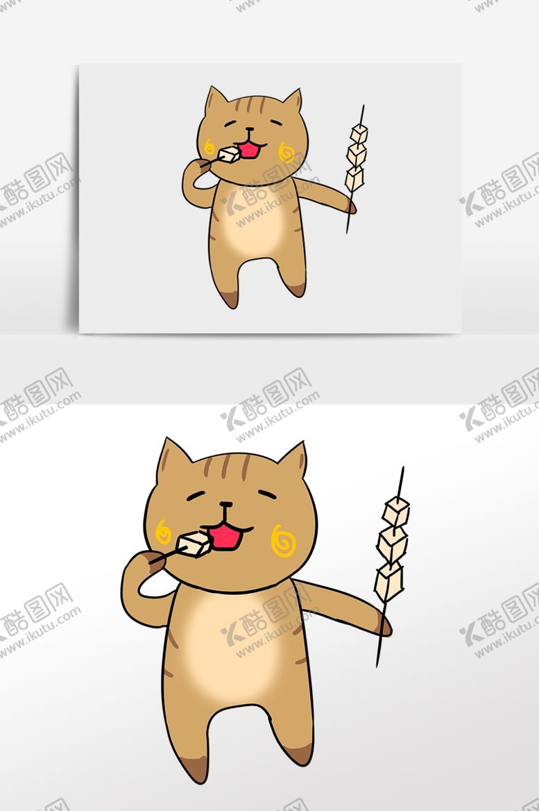 编号：10739606251442419508【酷图网】源文件下载-卡通猫猫卡通动物动物素