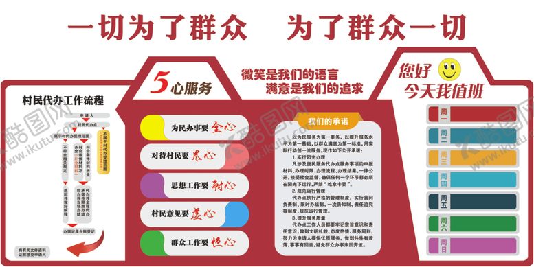 编号：80680305130759597865【酷图网】源文件下载-工作流程文化墙