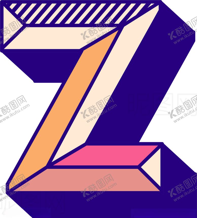 编号：90917505100710339805【酷图网】源文件下载-字母Z