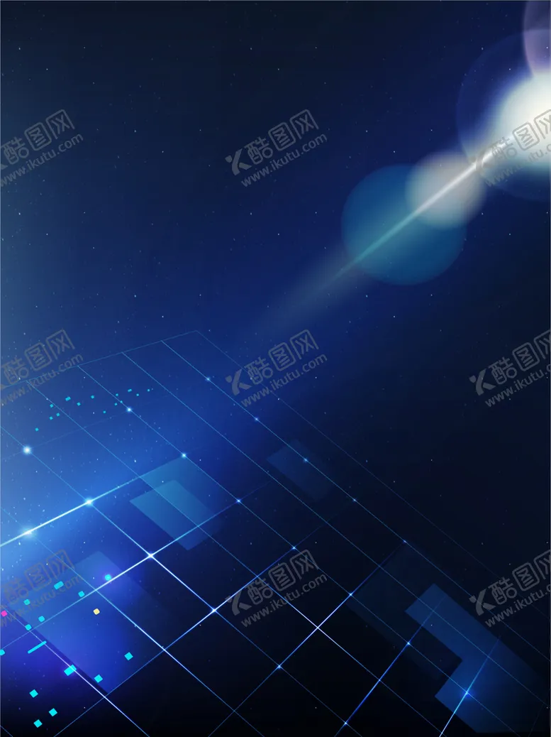 编号：18238201141230425830【酷图网】源文件下载-蓝色科技背景
