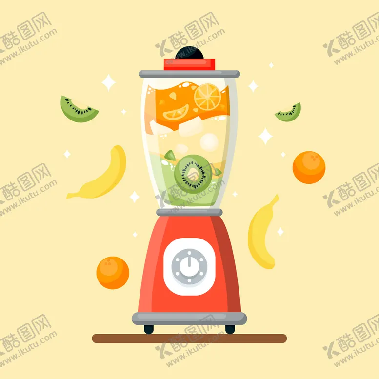 编号：06734209130532409168【酷图网】源文件下载-榨汁机榨果汁海报果汁海报