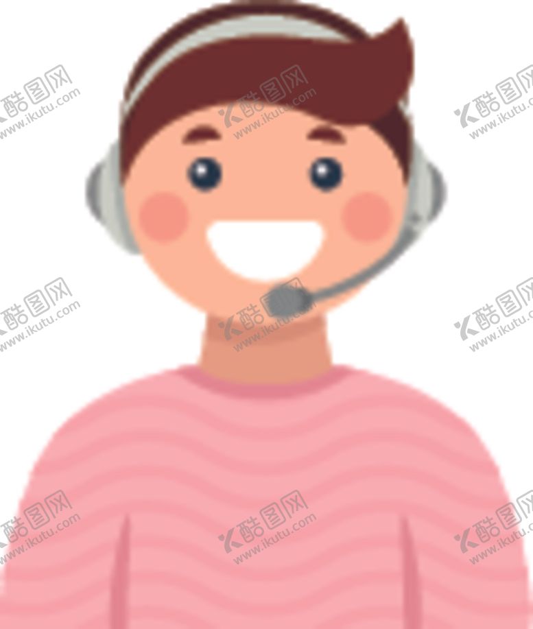 编号：37057009240428136000【酷图网】源文件下载-男客服