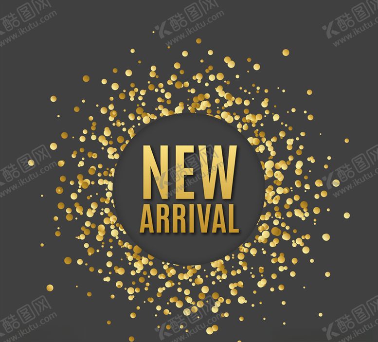 编号：13282109090329149877【酷图网】源文件下载-金色上新艺术字海报