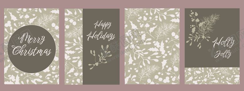 编号：98802111020754519409【酷图网】源文件下载-绿色花卉图案